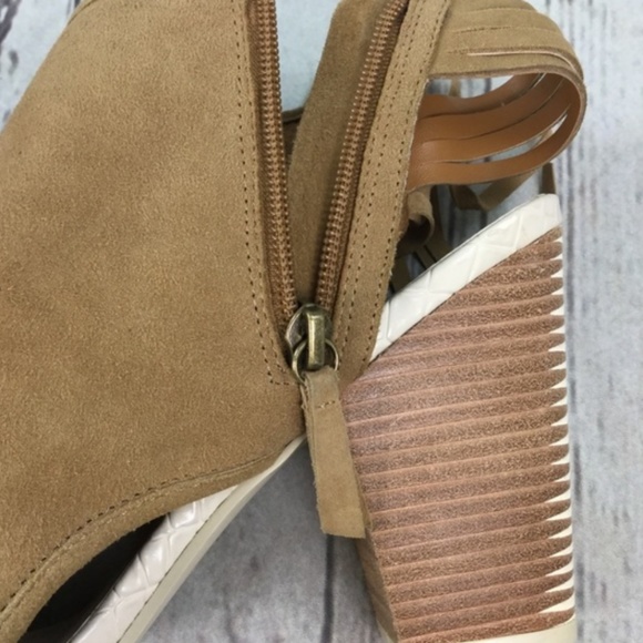 Aldo Boho Fringe Suede Ankle Bootie SIze 10 - Picture 7 of 8